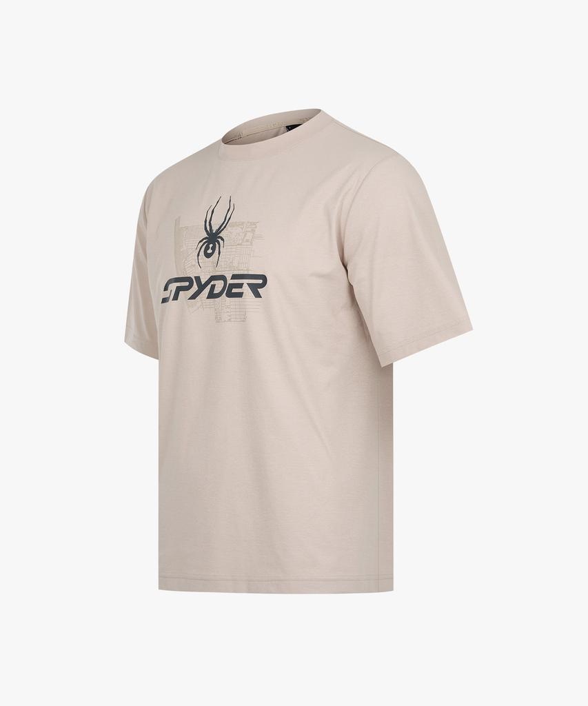 SPYDER Duotech Men'S Graphic Short Sleeve T-Shirt Spkmcnrs311Mbeg