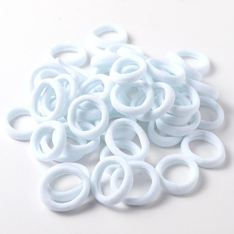 1 Stück Bonbonfarbene Haargummis für Kinder Mädchen Elastisches Gummiband Haargummis Baby Kleines Haarband Pferdeschwanzhalter Haaraccessoires
