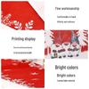 Christmas Forest Old Man Table Runner & Snowflake Tablecloth Set