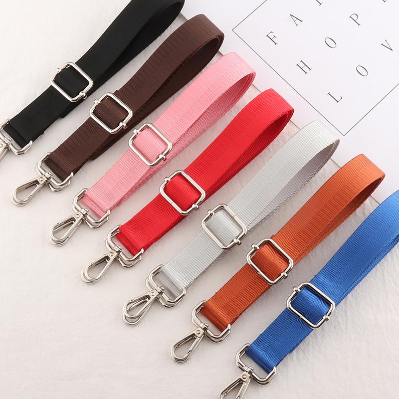 1.3M Long Shoulder Bag Strap Fashion Wide Replacement Strap For Bags Nylon Woman Messenger Accessories Bag Correa De Repuesto