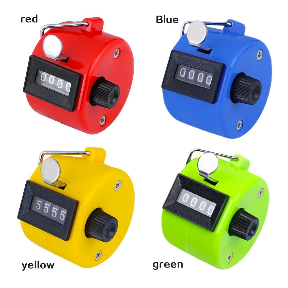 4 Digit Number Tally Counter Clicker No Batteries Required Pitch Counter Clicker for School Event