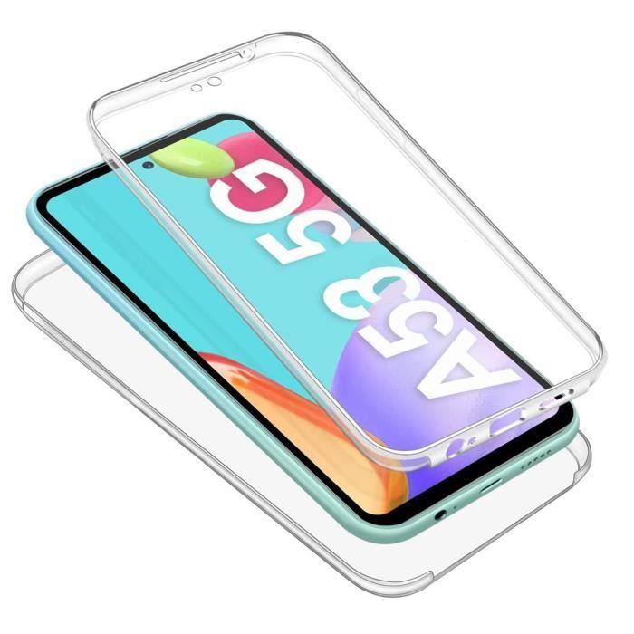 Coque - Phonillico - Samsung Galaxy A53 5G - 360 Intégrale - Transparent - Souple
