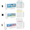 15/20/30pcs L/M/S Clear Storage Bag Snack And Sandwich Bags Ealed Vegetable Food Preservation Freezer Camping Kitchen Accessory