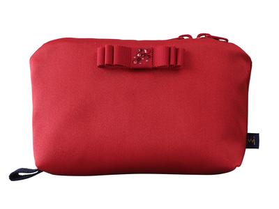 Mouthpiece Pouch for Musical Instruments L Size 2 Atelier Tomaaz X (for Pieces) (Ribbon Red)