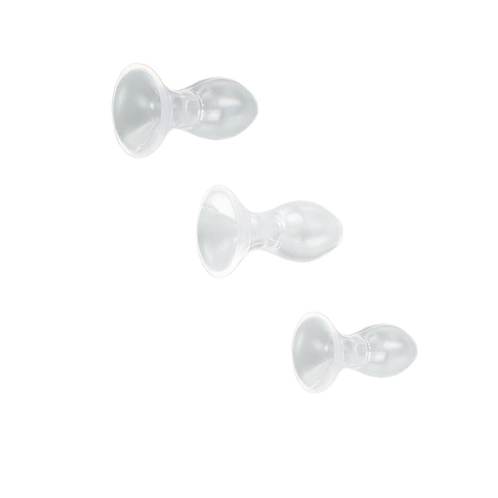 10pcs Hearing Amplifier Dome Silicone Ear Tip Earplug Replacement Accessory for BTE Hearing Amplifie