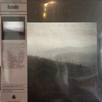 LP Schallplatte RECONDITE - Hinterland GI190LP Ghostly Interna 2024 US Dance & Electronica