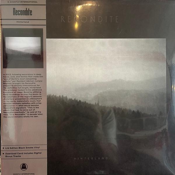 

LP Record RECONDITE - Hinterland GI190LP Ghostly Interna 2024 US Dance & Electronica