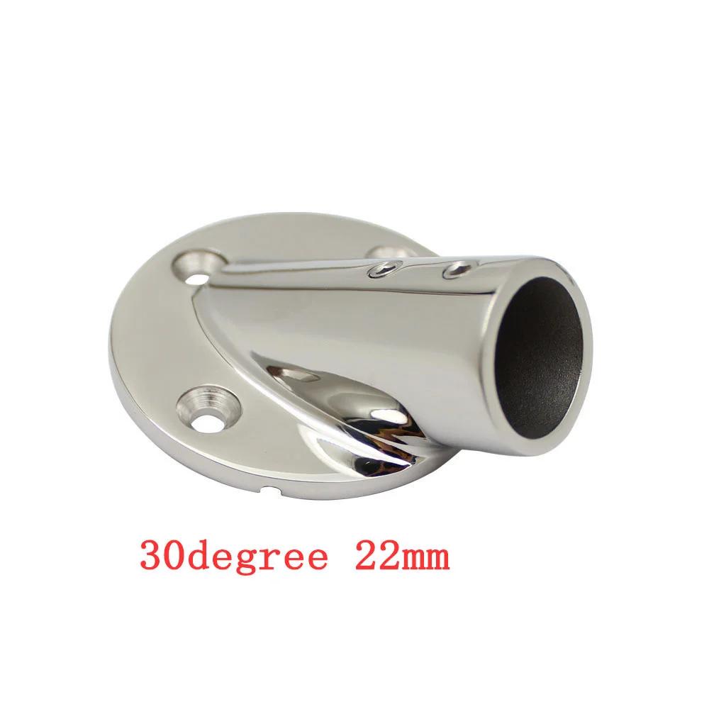 

Основание из круглой трубы, поручни, перила, труба 90/60/45/30 градусов, морская нержавеющая сталь 316, фитинг 22/25 мм, гребная лодка, аксессуар для яхты