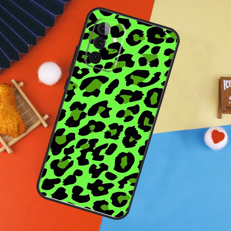 Leopard Print Black Cheetah Pattern Case For Samsung Galaxy A54 A34 A14 A55 A35 A33 A53 A13 A23 A17 A06 A16 A56 A36 A52 A32 A15