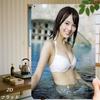 Segno di Latta in Metallo Ferro Poster Arte Murale Retrò Donna Sorridente Decorazione Piscina xin