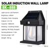 Outdoor Solar Wall Lamp Waterproof Human Body Induction Tungsten Filament Lamp Villa Courtyard Lighting Atmosphere Night Light