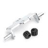 Bruce & Shark Fahrersitz Tieferlegungskit & Lava-Kit 10mm für BMW R1200GS R1250GS ADV 2008-2018 Silber