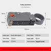 Double-Blade Coaxial Cable Stripper and Crimper Tool