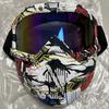 Cycling Mask Mask Halloween Skull Head Mask Removable Windproof Sand Helmet