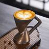 Design Sense Niche Coffee Cup Medieval Ceramic Latte Concentrate Straw Retro Hanging Ear Latte Afternoon Tea Cup