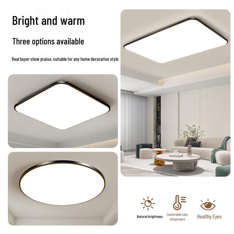 Round Waterproof LED Ceiling Light for Kitchen, Bathroom, Bedroom, Balcony, or Corridor