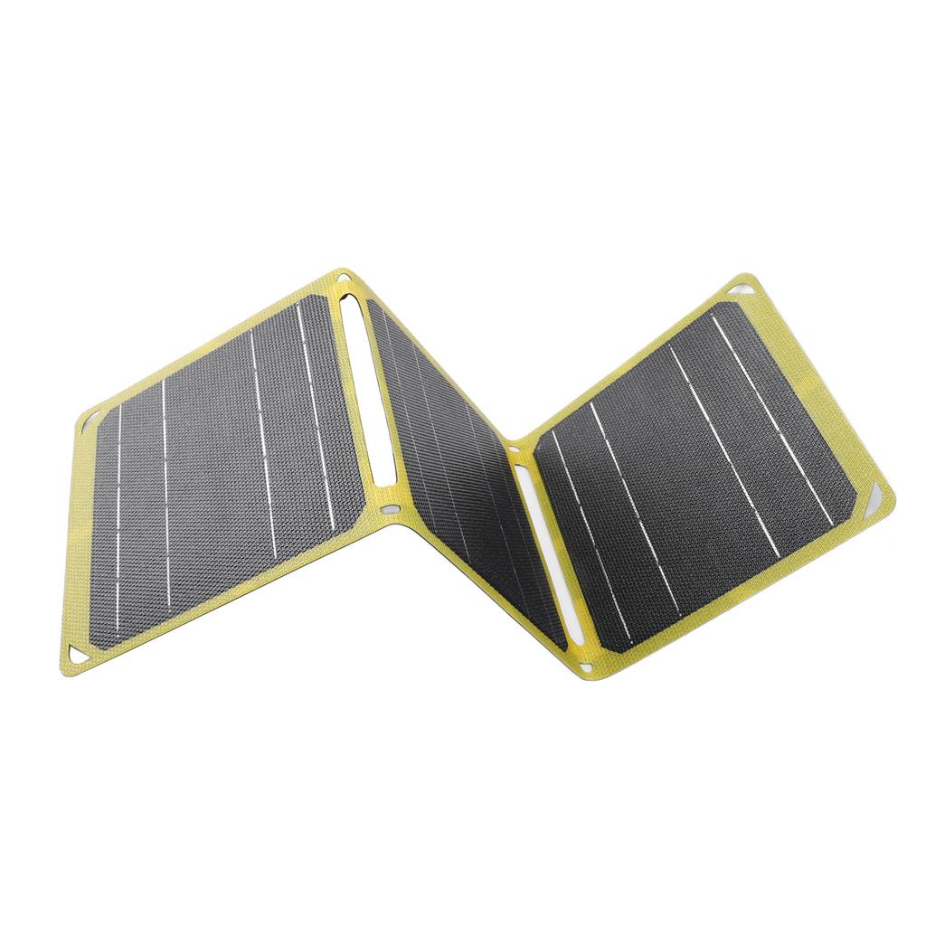 Solar Panel 21W 5v 9v 12v Output Dual USB Portable Waterproof Monocrystalline Silicon Solar Panel