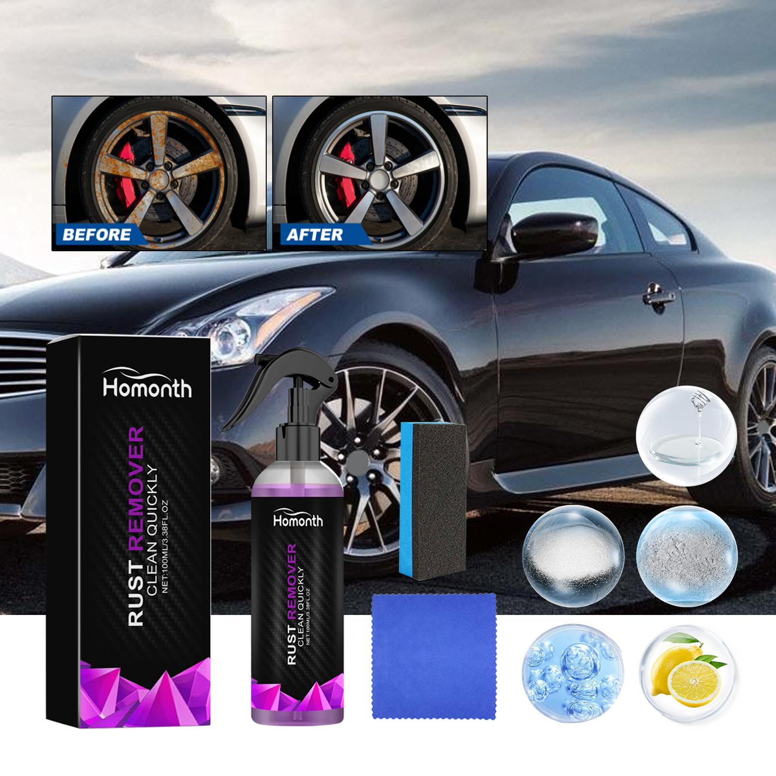 

Car Rust Remover Converter Kit Metal Parts Anti Rust Cleaner Restorer Prevents Oxidation For Automotive Maintenance 100ml