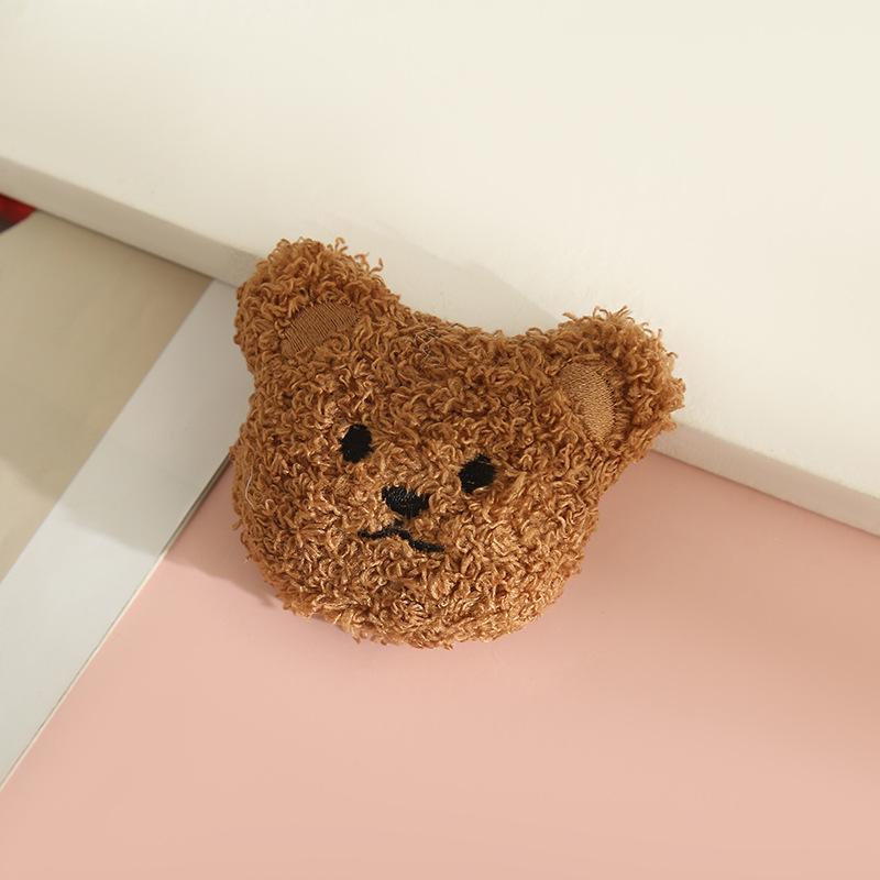 New Plush Brooch Steam Bear Accessories Filled Cotton Doll Accessories DIY Clothing Shoes Hats Scarf Accessories