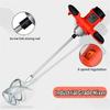 220V Electric Mortar Mixer Putty Powder Mixing Machine Dual High Low Gear 6 Speed Handheld Paint Cement Grout 2300W