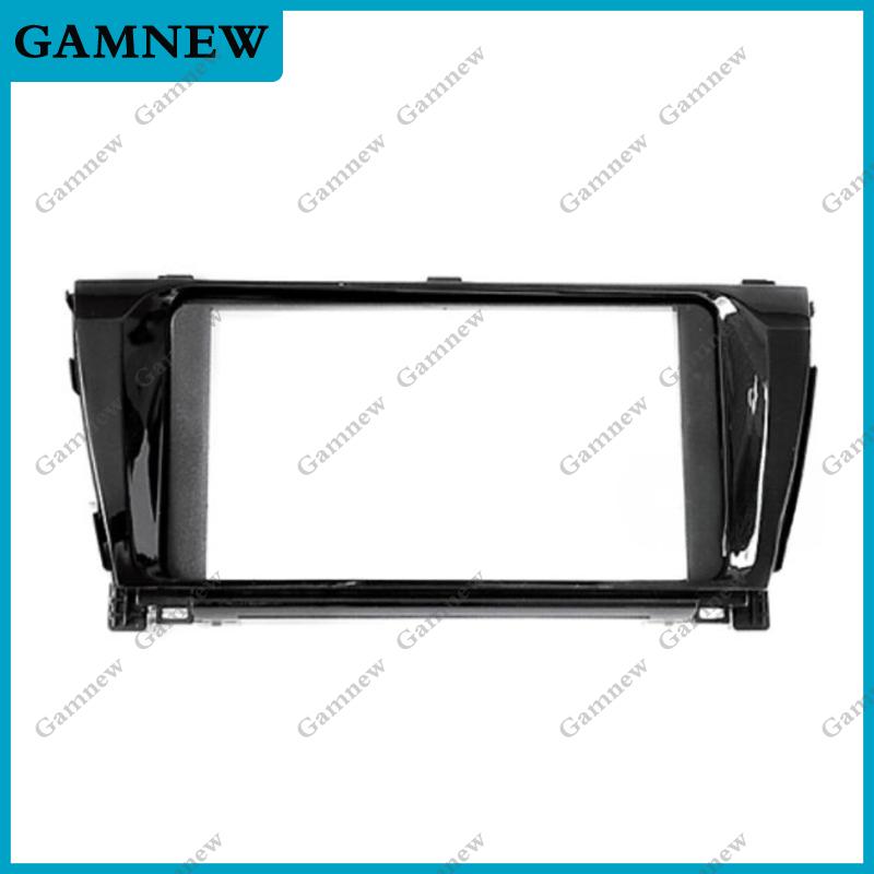 7 Inch Car Frame Fascia Adapter Android Radio Dash Fitting Panel Kit For TOYOTA Corolla 2013-2016