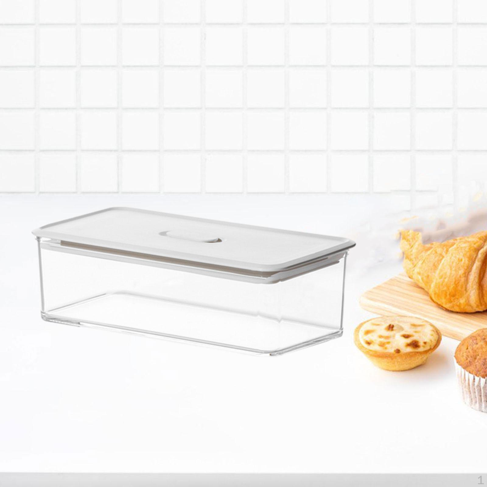 Clear Food Storage Container for Refrigerator and Freezer Organization 650ml