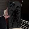 Luxury Punk Black Angel Phone Case For Xiaomi Redmi 9A 9C 10 10C 12 12C K30 K40 K50 Note 10 11 12 13 Pro 5G Cover