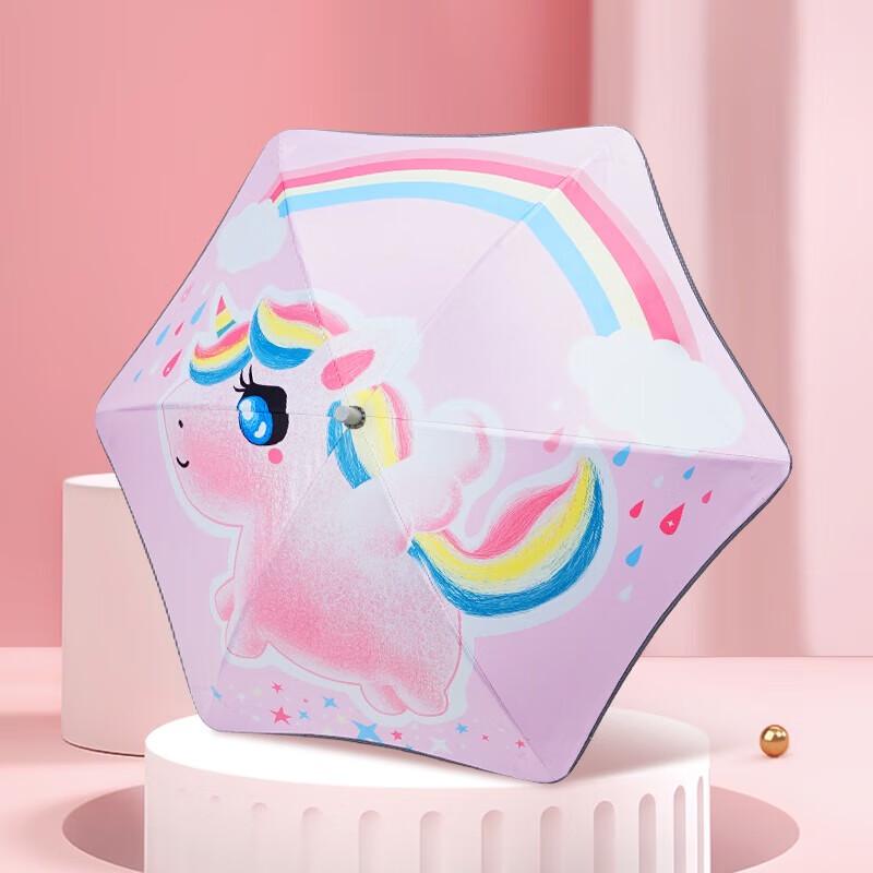 Kids Unicorn Safety Straight Umbrella