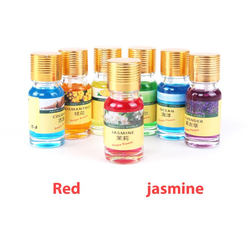 10ml tekutý barevný parfémový doplněk pro vonnou lampu do auta