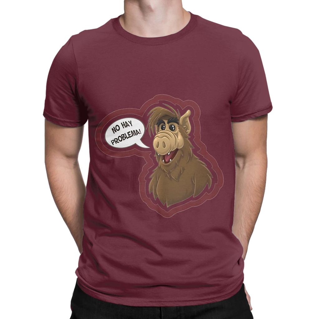 No Hay Problema Alf The Animated Series Funny 100 Cotton Tshirt Alf The Animated Series Tops Tees For Unisex