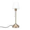 Pleated Table Lamp Aluminum Retro Warm Light Decorative Bedside Lamp for Nightstand Bedroom Living Room