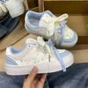 Retro soft-soled small floral casual board shoes women's 2025 autumn thick-soled versatile sports bread German training shoes ins tide
