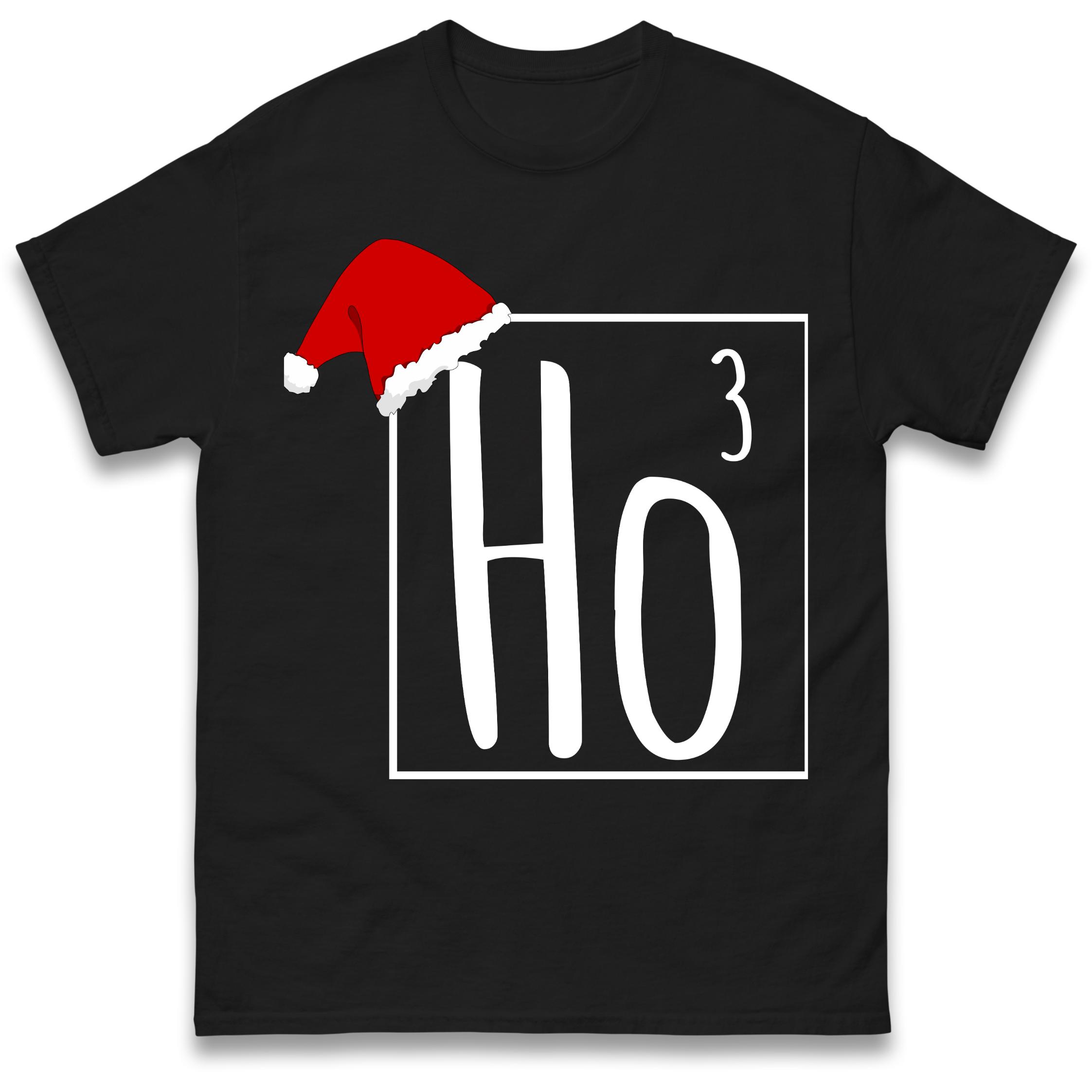 Ho Ho Ho Christmas T Shirt Tshirt Mens Womens Unisex Tops Tees 2XL