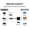 HDMI to VGA Cable Converter with Audio for TV, Monitor, or Projector