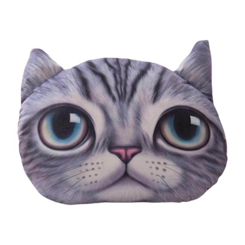

Realistic 3D Print Animal Pillow Soft Plush Velvet Cartoon Sofa Cushion for Home Decoration and Car Support