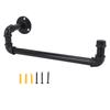 Pcs Heavy Duty Vintage Iron Towel Rack Industrial Pipe Wall Mount Holder Bathroom Bar Racks Home Hardware Accessories Bedroom