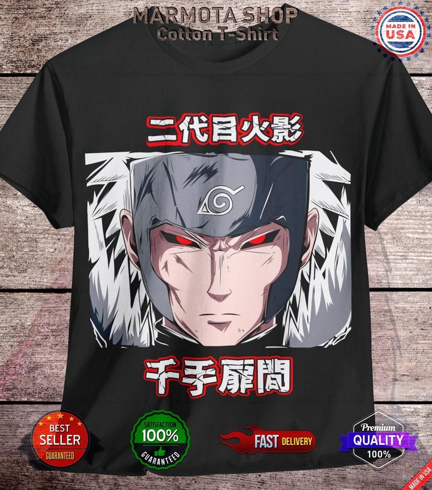 

Tobirama Hokage Shirt Naruto Shippuden Itachi Unisex Anime Tee T-Shirt All Size L