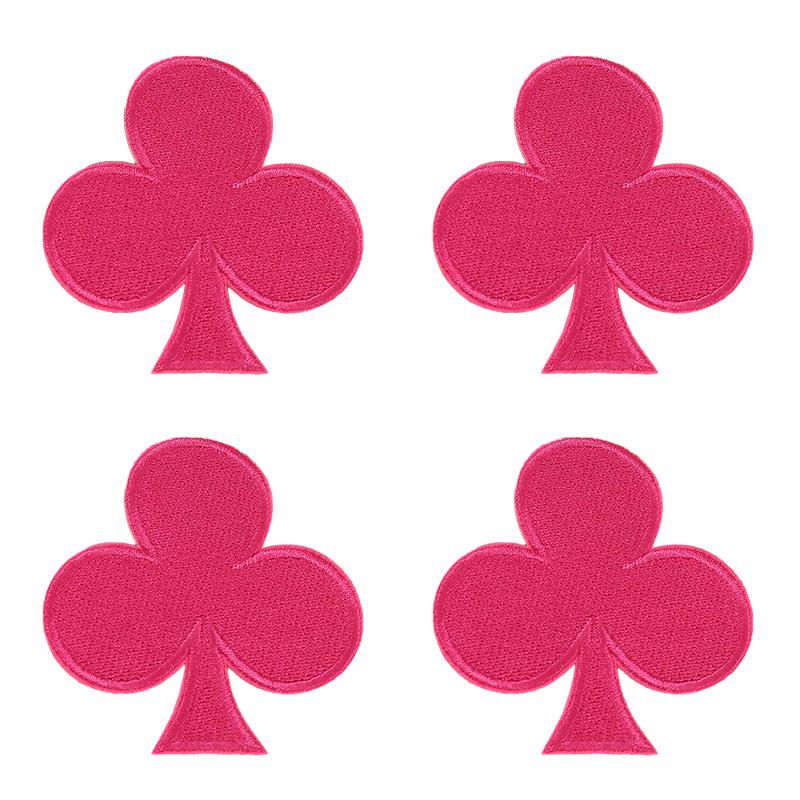 10pcs Wholesale New Poker Trend Embroidery Patch On Clothes Jackets Diy Decoration Cartoon Iron On Patches For Clothing Access 