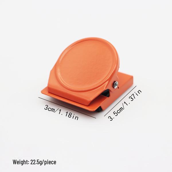 Metal Magnetic Clip: Strong Candy Color Magnet for Refrigerator & Whiteboard
