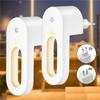 Led Light U-shaped Design Light Sensor Switch Night Light Warm White For Bedroom Bathroom Kitchen