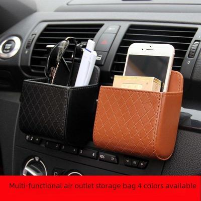 Multifunctional Car Air Vent Phone and Storage Pocket