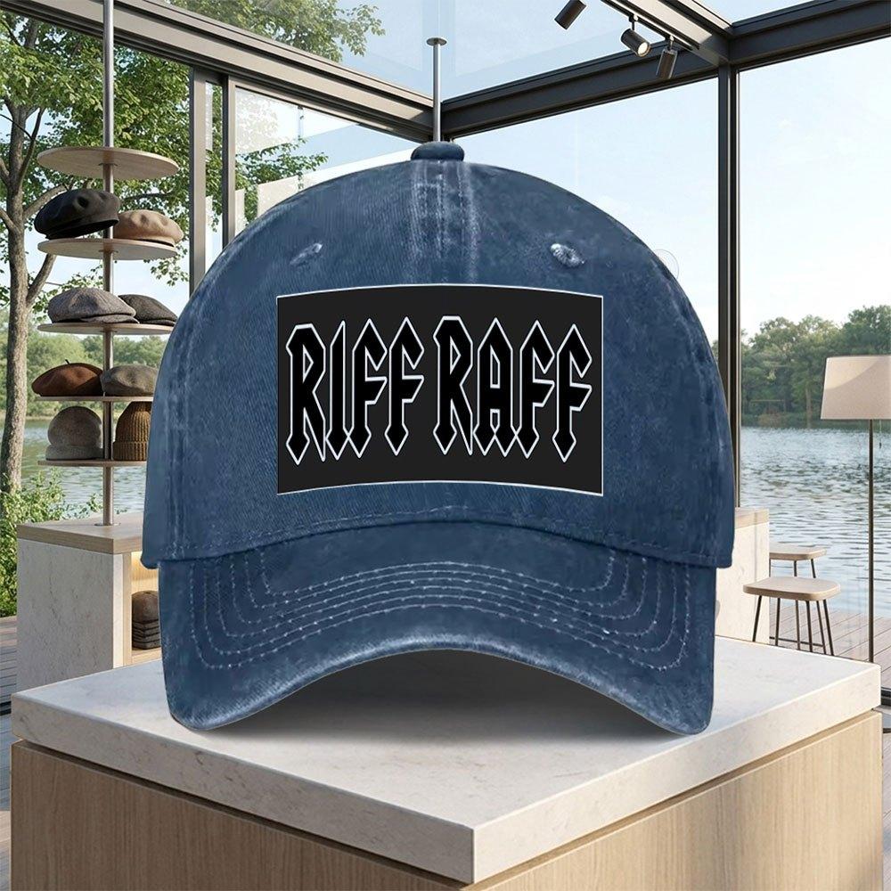 Riff Raff Unisex Baseball Cap For Golf Driving Fishing Outdoor Sports Adjustable Sporty Running Hat Hand Washable