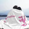 Coperte Personaggio dei Cartoni Animati Pantera Rosa Pile Autunno/Inverno Carino Leopardo Calda Coperta da Lancio per Divano Viaggio Trapunta Sottile in Peluche