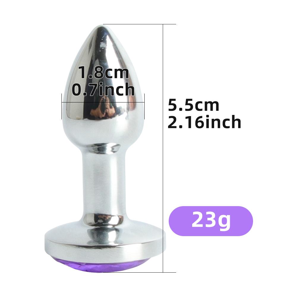 Anal Plug Waterproof Stainless Steel Smooth Touch Anal Buttplug Sex Toys Sex Products Men/Women/gay Sex Toys butt dilator