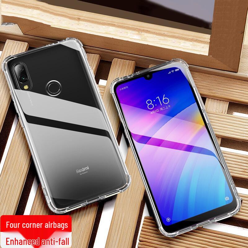Compatible Redmi Note Phone Case Airbag Transparent (Note 15/14/13/12/11/10/9/8/7/6/Pro/+)