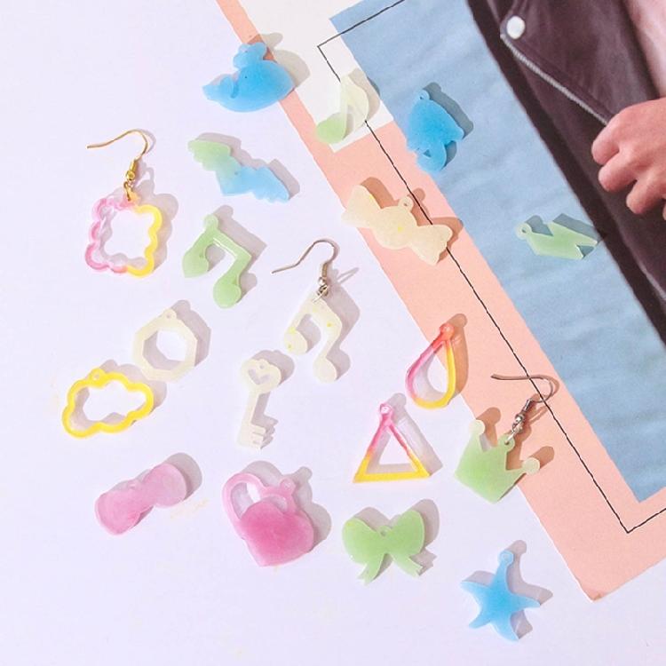Silicone Mold Kit for Artistic Earrings Ear Pendant Silicone Molds Epoxy Mould