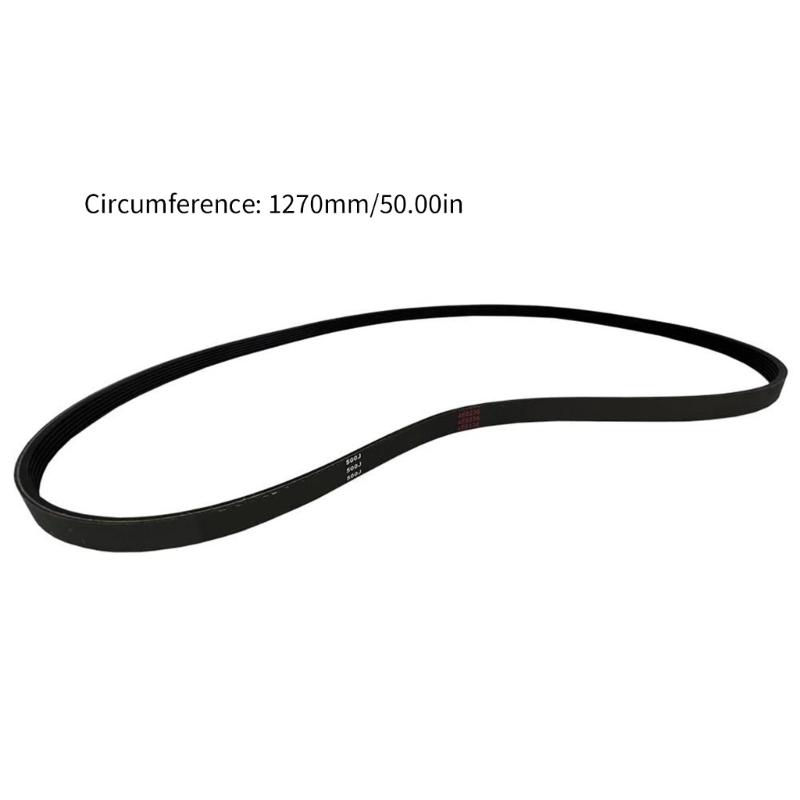 PJ1270 500J Treadmill Fan Drive Motor Belts Machine Transmission Rubber Belt Ensuring Efficient Motor Power Transmission