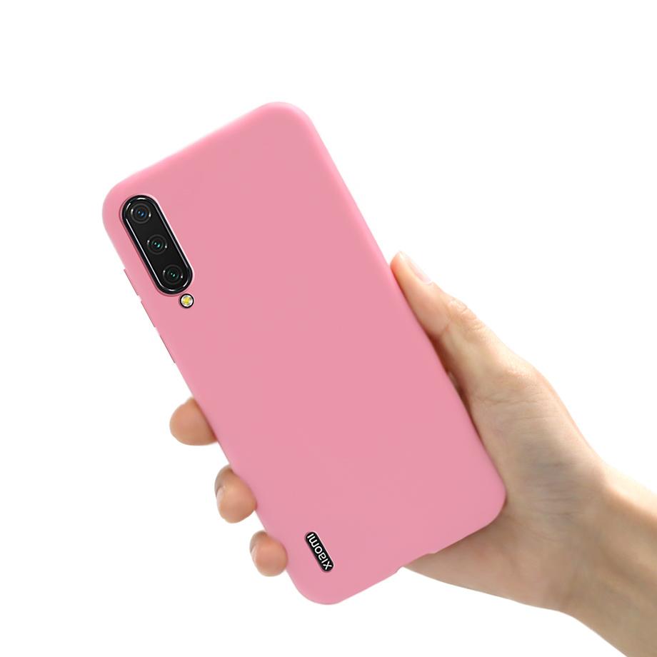 Liquid Silicone Phone Case for Xiaomi Mi 9 Lite Mi A3 Mi 9 SE 9T Pro Cover Matte Case Xiaomi Mi 9 Lite Soft Cover Fundas