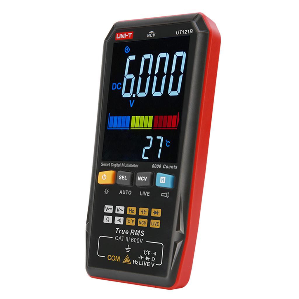 UNI-T UT121B Inteligentný digitálny multimeter Mini prenosný univerzálny tester Viacmetrový voltmeter s