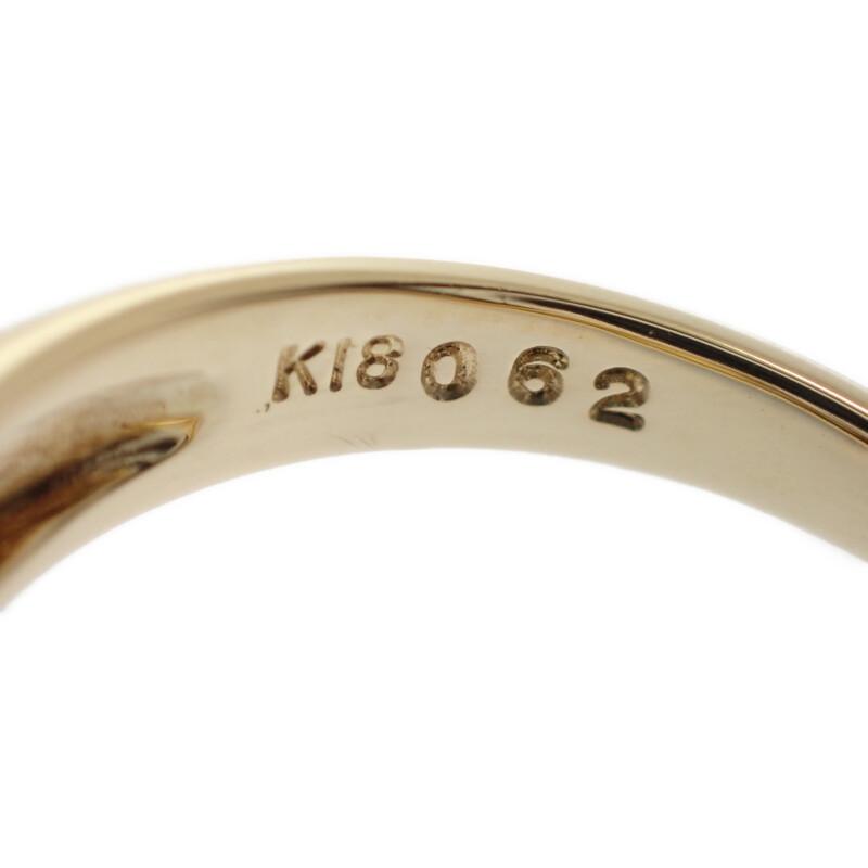 no brand  #11.5(JP Size) ring blue/gold K18 yellow gold Women